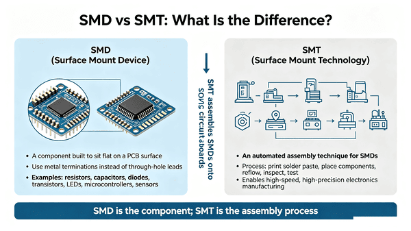 SMTとSMDの比較