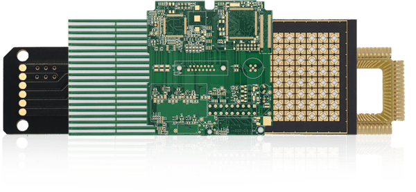 FR-4、ポリイミド、Rogers高周波材料の各種PCB