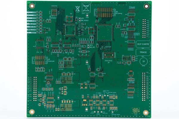 PCB의 트레이스 패드 비아 플레인